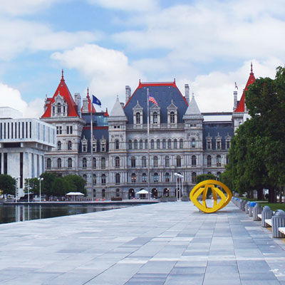 Visual of New York State Capitol