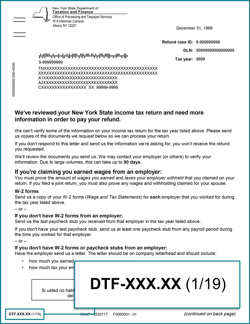 Letter Requesting Return Of Company Property from www.tax.ny.gov