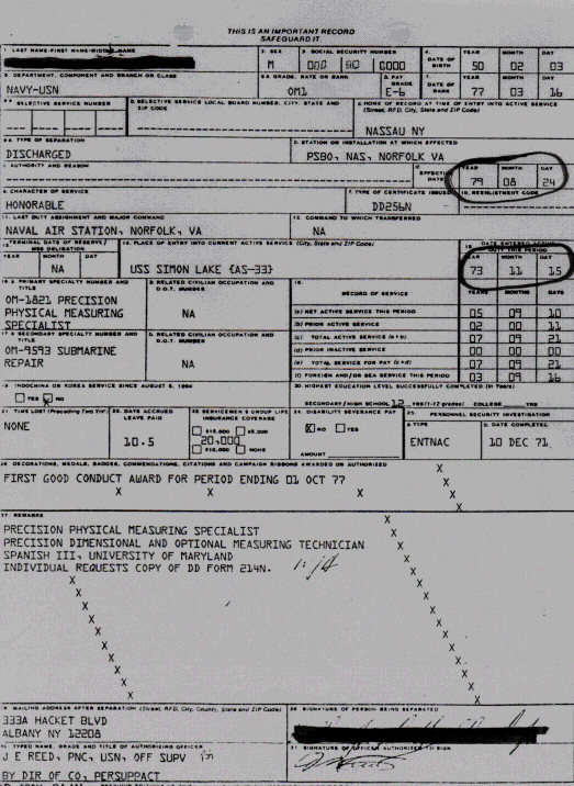 discharge papers