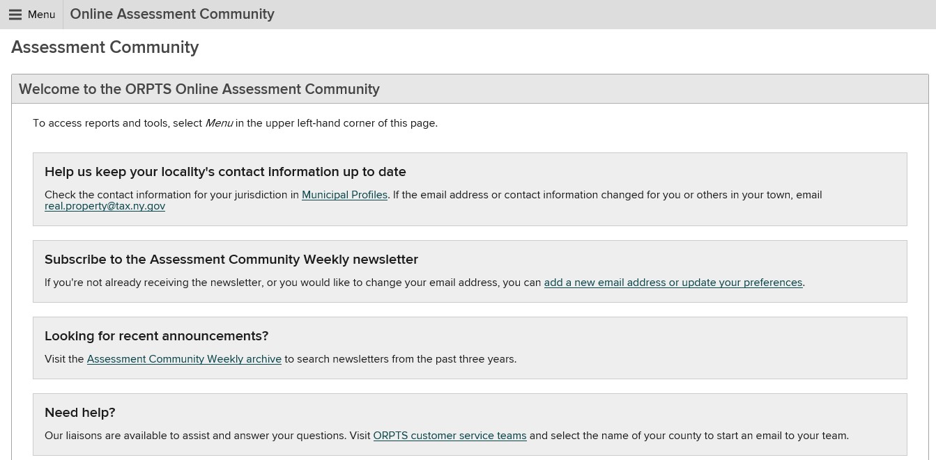 Online Assessment - WELCOME!